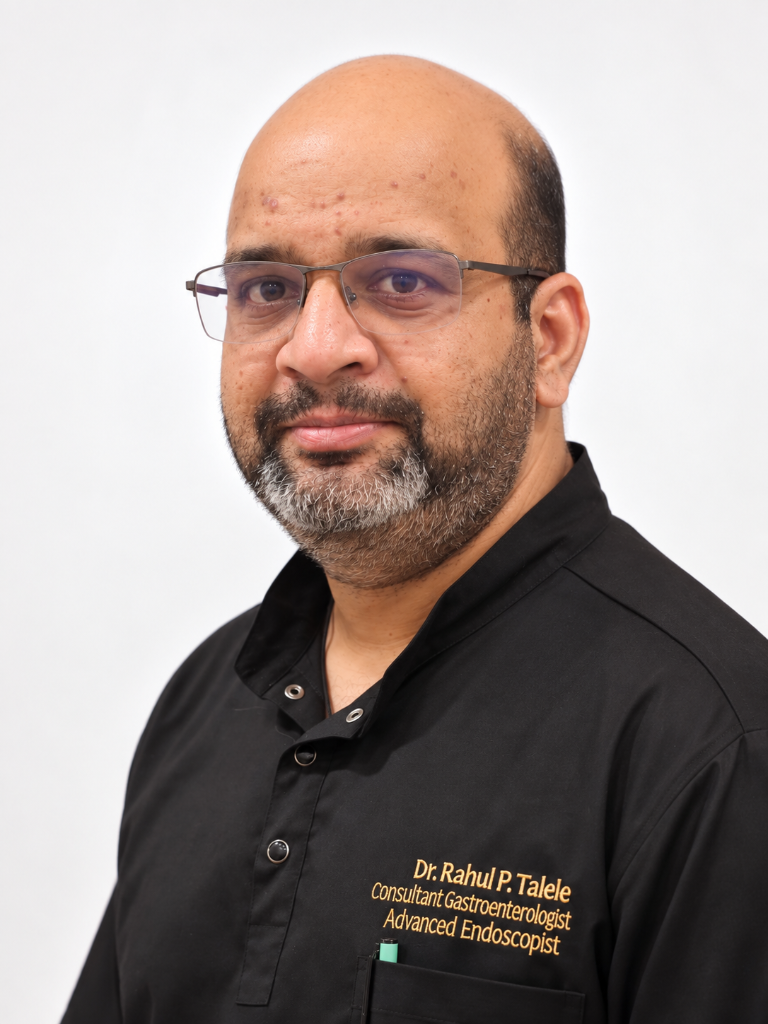 Dr Rahul Talele, Consultant Gastroenterologist, Hepatologist and Advanced Endoscopist at GastroCare Hospital